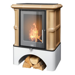 Kachlová kamna ABX Bavaria exklusive, Naturbraun